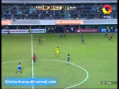 Boca Juniors 2 Union Española 1 Copa Libertadores 2012 Los goles (2/5/2012)
