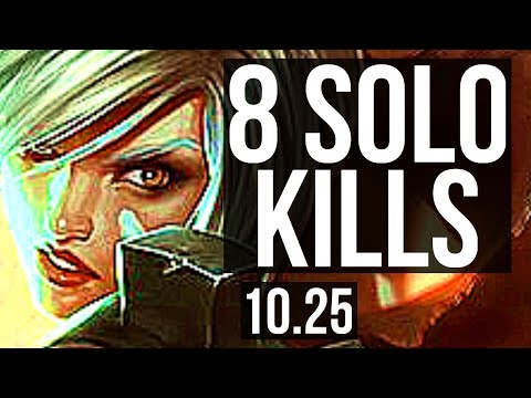 RIVEN vs HEIMERDINGER (TOP) (DEFEAT) | 8 solo kills, 900K mastery | KR Diamond | v10.25