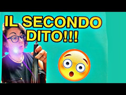 Tutorial violino per principianti: IL SECONDO DITO (come posizionare due dita) LEZIONE # 15