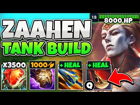 Zaahen but I have 8000 HEALTH and 1000 AD with this build... (FINAL BOSS ZAAHEN)