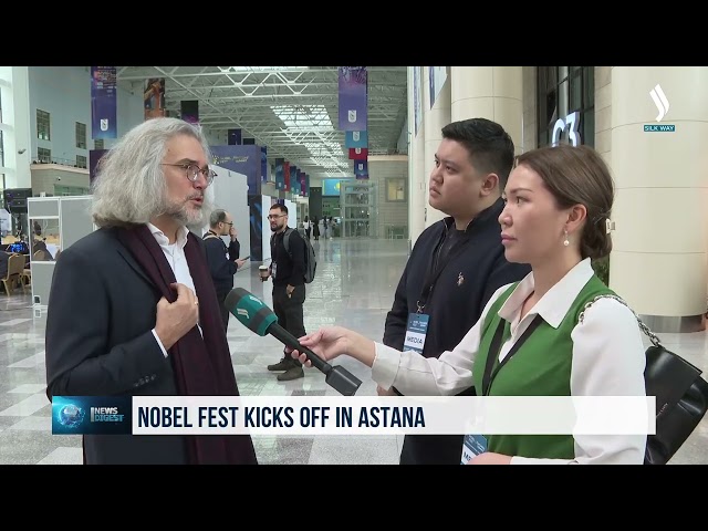 Astana'da «Nobel Fest» Dünya Bilgi Haftasi düzenlendi