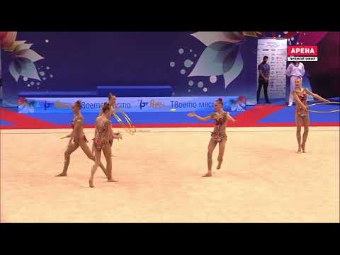 Team Russia ECh Varna 2021 AA 3 hoops + 2 pairs of clubs 44.000