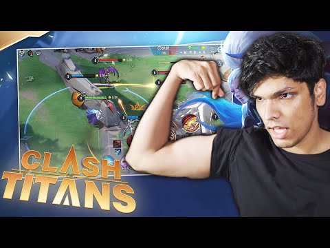 Trying Epic New Mobile Game! (Clash of Titans)