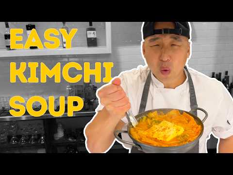 Easy Kimchi Soup recipe 🔥👨🏻‍🍳🥬