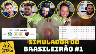 O MOMENTO MAIS ESPERADO: O PRIMEIRO SIMULADOR DO BRASILEIRÃO 2026. IDIOTAS ENLOUQUECEM COM RESULTADO