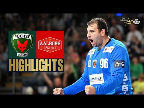 Füchse Berlin 🆚 Aalborg Håndbold | HIGHLIGHTS | Machineseeker EHF Champions League 2025/26