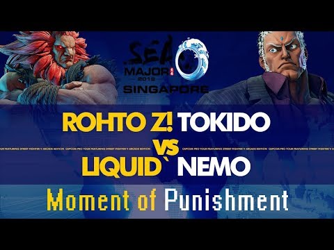 Rohto Z! Tokido (Akuma) vs Liquid` Nemo (Urien) - Moment Of Punish