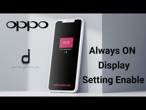 OPPO Always ON Display Setting Enable ! OPPO A37.A57.A3S