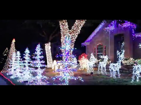 Steelman Christmas Light Show 2015- DubStep Carol Of The Bells