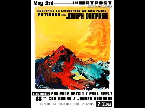 Artwork of Joseph Demaree at The Tin Shed to The Waypost