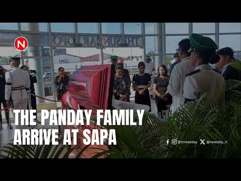The Panday family arrives at SAPA