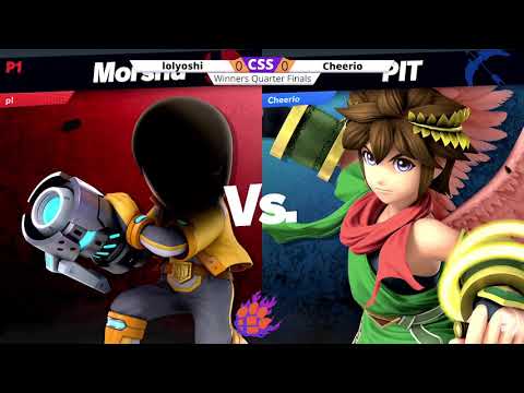 Clemson Smash Series 27 - Winners Quarters - lolyoshi (Mii Gunner) vs. Cheerio (Pit) - SSBU