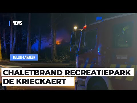 Chaletbrand Gellik - De Krieckaert 19/07/2025