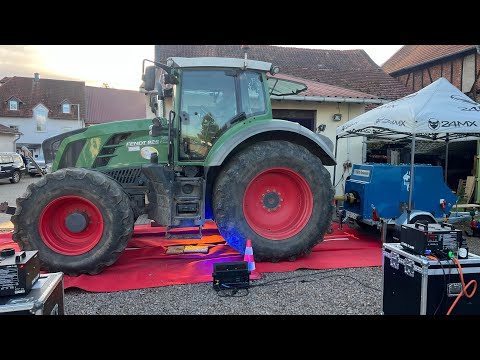 Fendt 828 Vario Zapfwellenbremse  Dyno