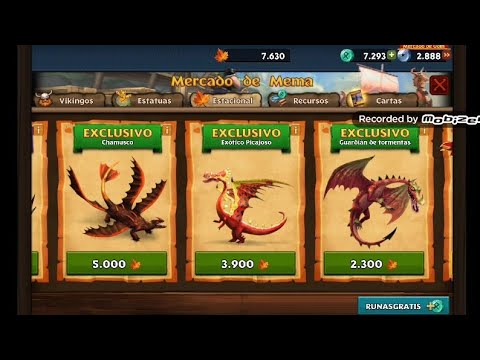 Dragones, el Resurgir de Mema "Cap. 817 - Chamusco y Guardián de Tormentas" por Tony