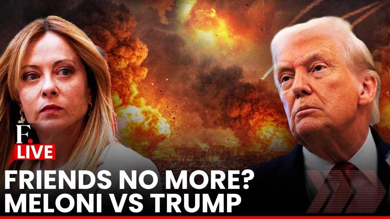 Trump Vs Meloni LIVE: Trump’s Ally Meloni Breaks Ranks During Gulf Visit Over Iran War
