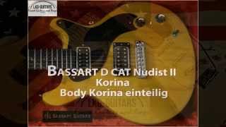 preview picture of video 'BASSART D CAT Nudist II Korina-Ry C. Style - LKG-Guitars-SOLD'