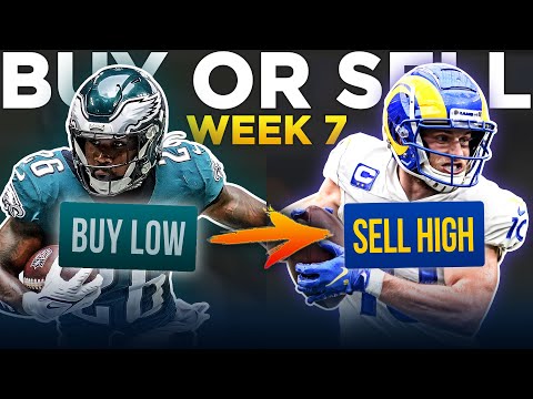 Week 7: Buy, Sell, and Trade Candidates + Rankings Risers & Fallers (2021 Fantasy Football)
