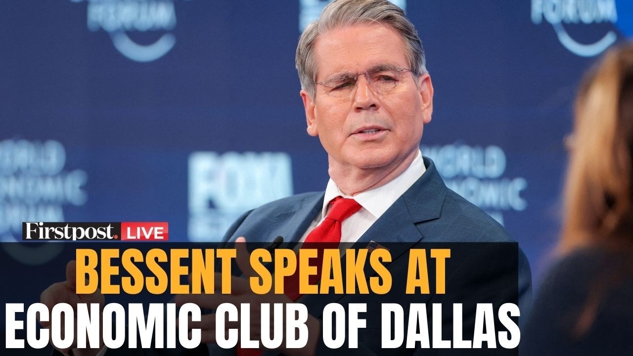 US News LIVE: Treasury Secretary Scott Bessent Delivers Remarks At Economic Club of Dallas | N18G