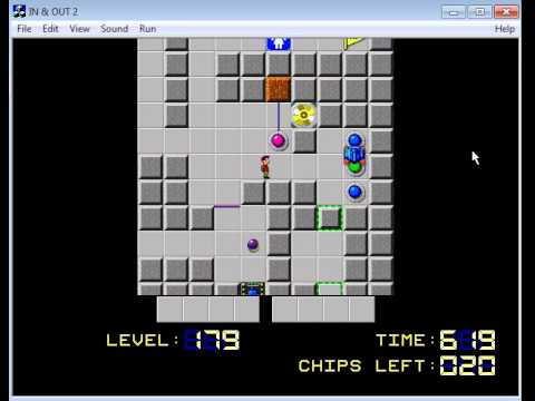 Let's Play Chip's Challenge 2 - Part 24 - Thinking with Portals