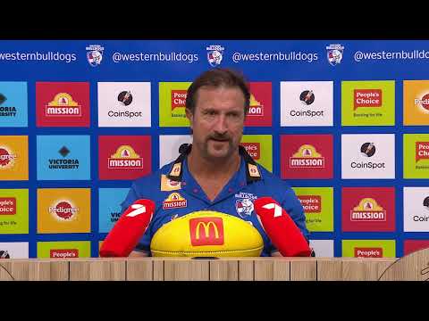 Luke Beveridge vs Tom Morris - Beveridge full post game press conference
