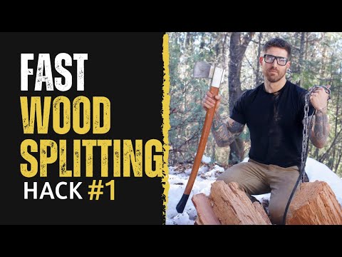 Wood Splitting Hack!