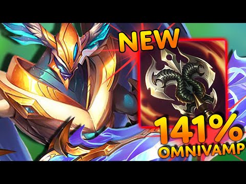 New Ravenous Hydra makes Aatrox a bit too strong... (141% OMNIVAMP, LITERALLY IMPOSSIBLE TO KILL)