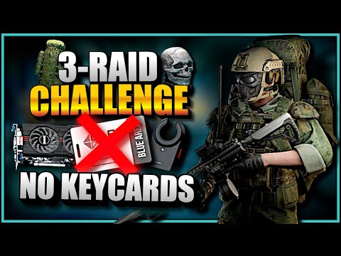 Looting Labs with NO Keycards... Can we still profit? - Tarkov PvE (3-Raid Challenge)