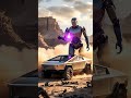 Cybertruck vs Giant Robot | Epic Desert Battle