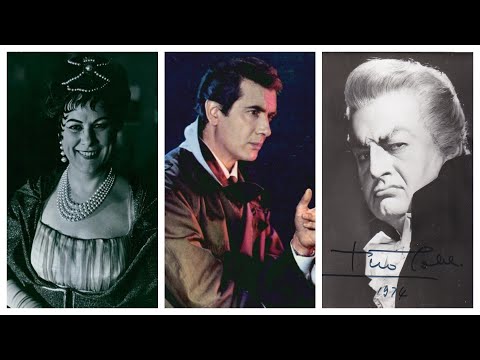 Giacomo Puccini "Tosca" (22/03/1964, MET) - Renata Tebaldi, Franco Corelli, Tito Gobbi