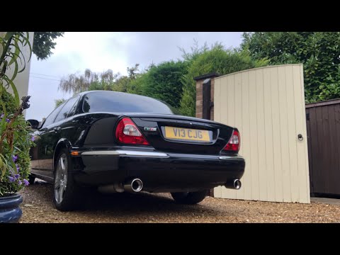 Jaguar X350 XJR 4.2 Supercharged Caldoofy Stage 1 Intake and Quicksilver exhaust sound