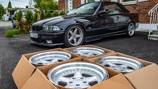 Brand New Wheels for the E36 M3 Project !