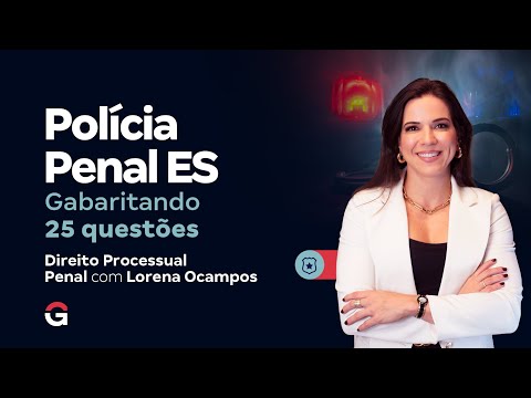 Espírito Santo State Penitentiary Police Exam: Mastering the Specific Subjects | Criminal Procedu...