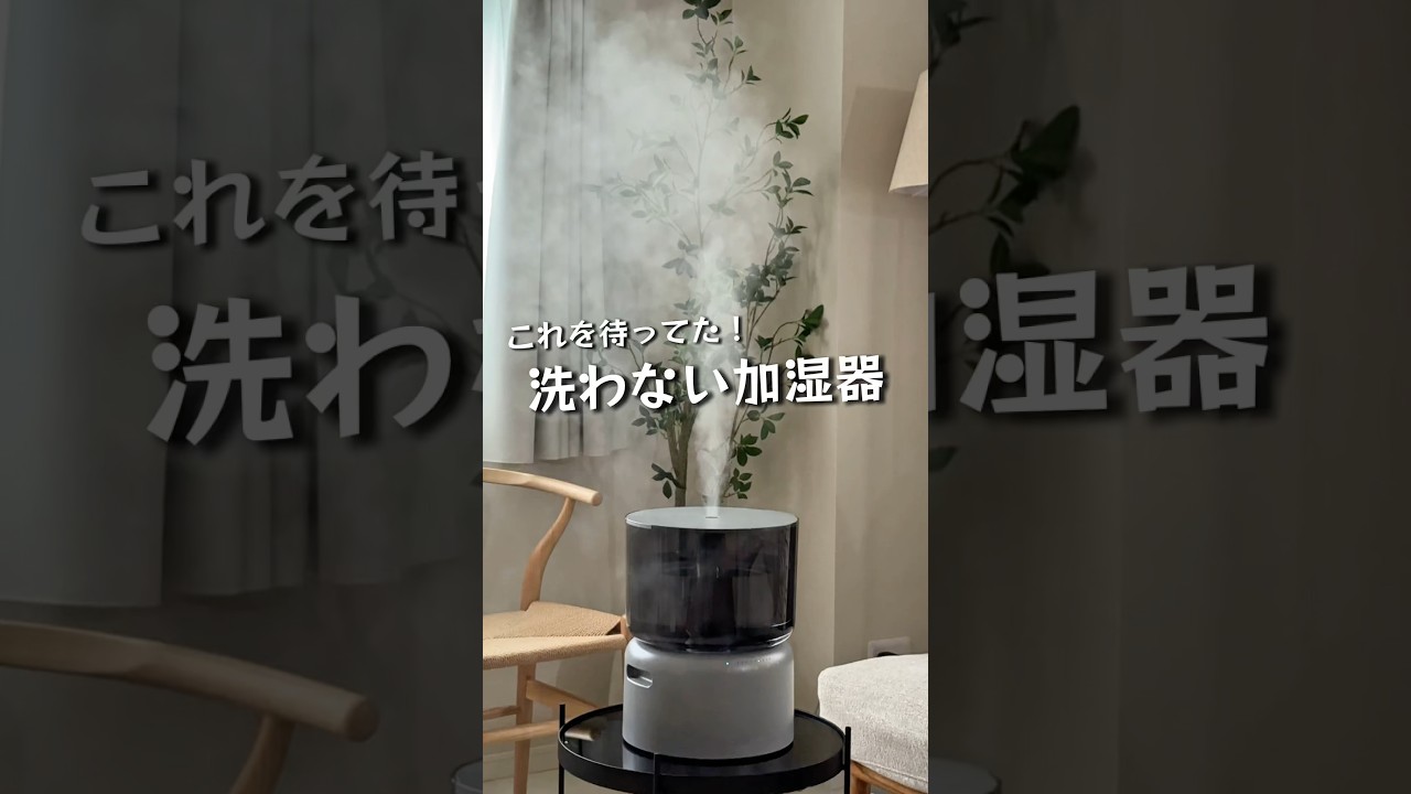 これを待ってた！洗わない加湿器 #PR #cado #加湿器 #makuake #一人暮らし
