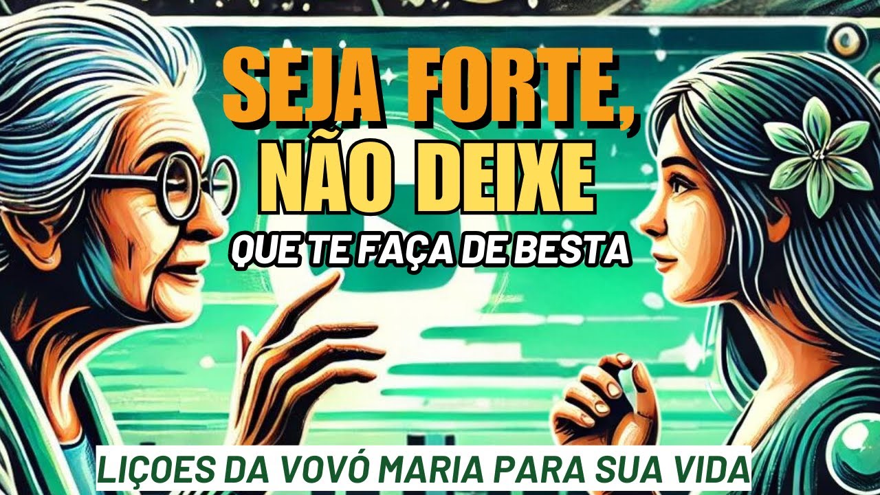 DEIXE DE SER BESTA, SAIBA SER FORTE II CONSELHOS DA VOVÓ MARIA