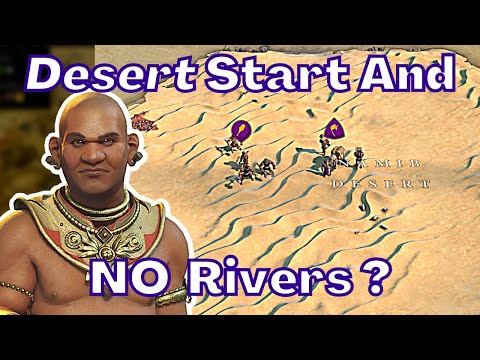 (Civ 6) Can We Beat Deity With The WORST Start In Civilization 6