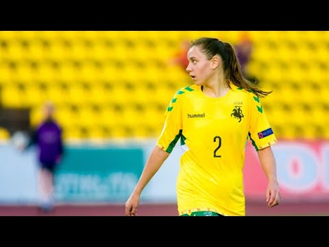 Liucija Vaitukaityte | Croatia - Lithuania | UEFA Women's Euro 2022 qualifying