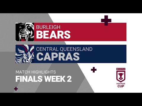 HostPlus Cup Finals Week 2, 2022 - Bears v Capras
