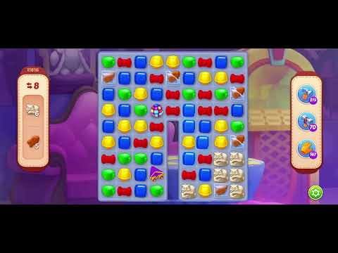 Homescapes Level 11816 夢幻家園 第11816關- No boosters