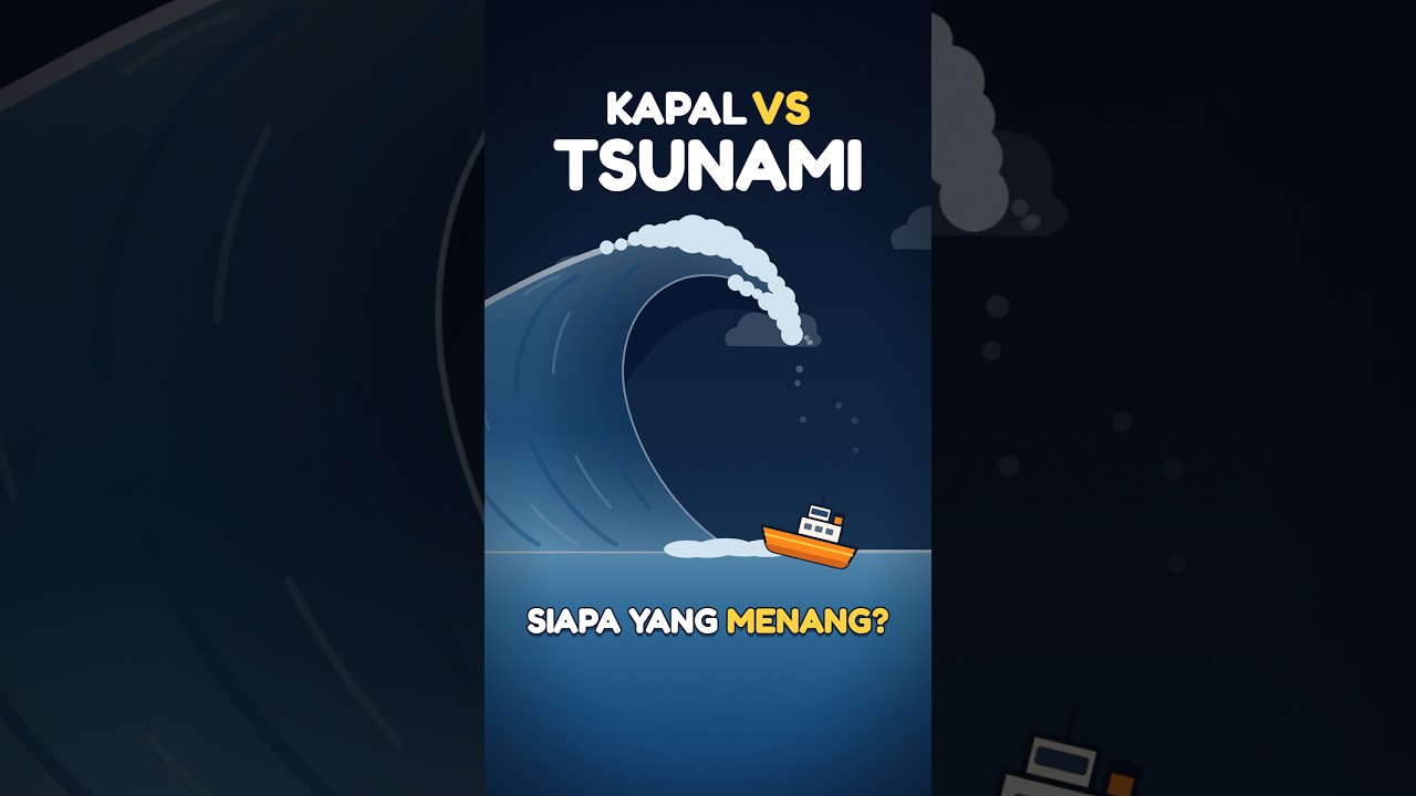 Kalau Kapal Nekat Melawan Tsunami, Apa yang Terjadi?