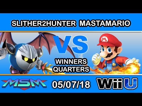 MSM 145 - Slither2Hunter (Meta Knight) Vs. MastaMario (Mario) Winners Quarters - Smash 4