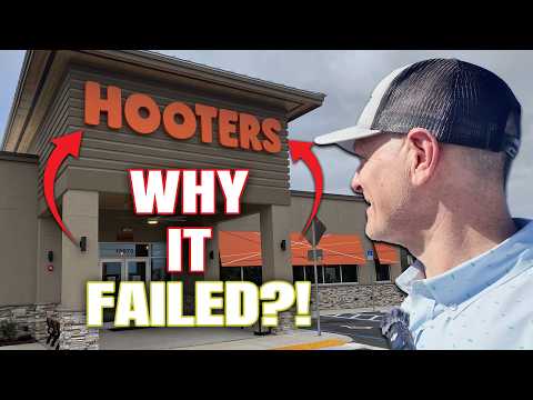 The rise and fall of the Hooters restaurant