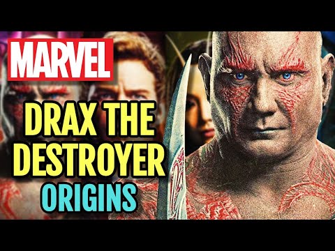 Drax the Destroyer Origin - The Unexplored Tragic And Terrifying Story Of The Most Fun Member GOTG!