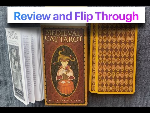 Medieval Cat Tarot Review and Flip Through
