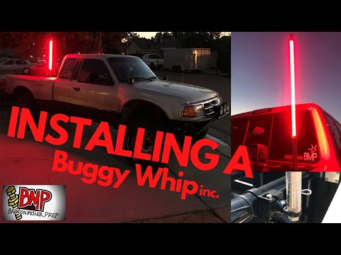 Installing a Buggy Whip!