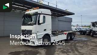 带挂钩升降式装卸车 Mercedes-Benz Actros 2645 6X2 Palfinger Pallift containersystem Lift-Axle Auto | 图像 4 - Autoline