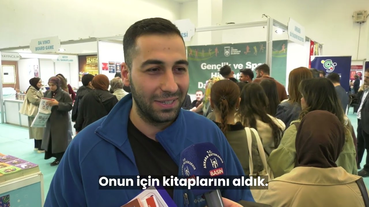 GENÇLİK PROJELERİMİZLE 23. ANKARA KİTAP FUARI’NDAYIZ