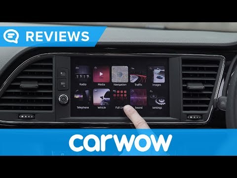 SEAT Leon 2017 infotainment and interior review | Mat Watson Reviews