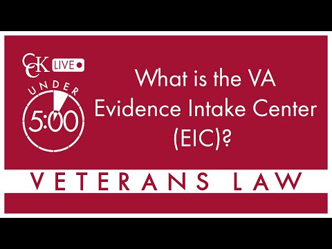Evidence Intake Center