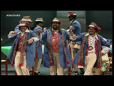 Presentación de la chirigota del Canijo en Cuartos de Final